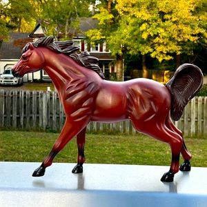 Vintage Horse Hard Plastic